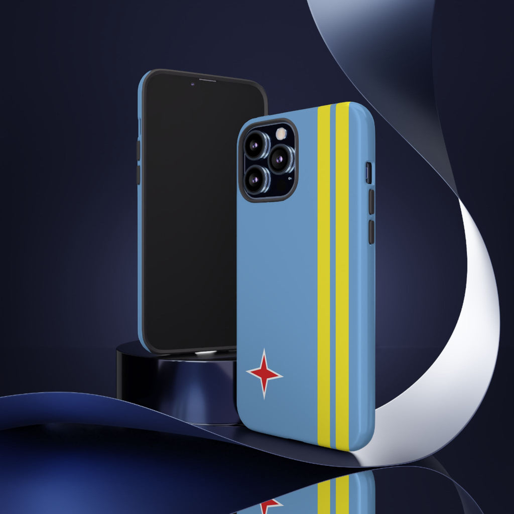 Aruba Flag Tough Phone Case - Irie Blues Boutique