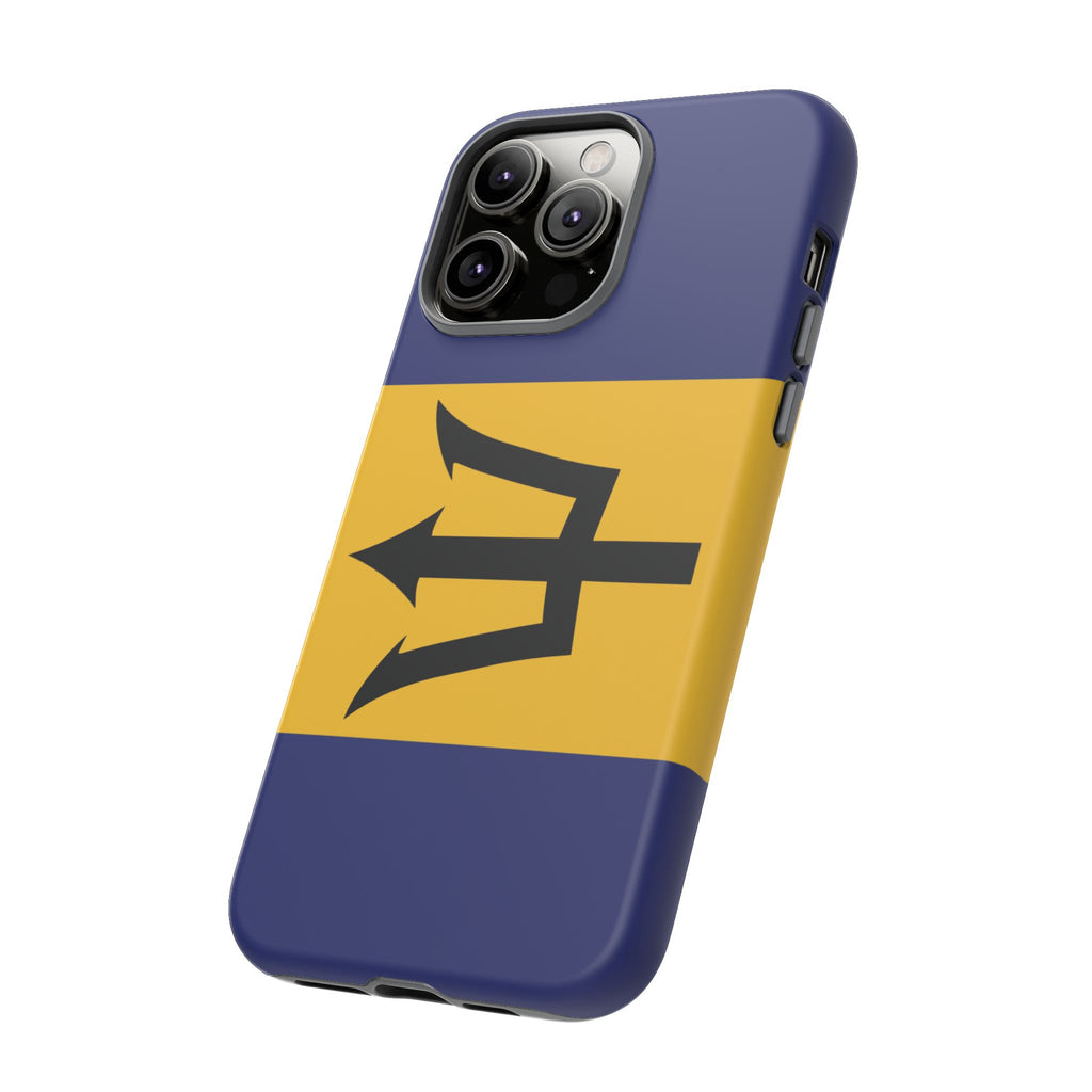 Barbados Flag Tough Phone Case - Irie Blues Boutique