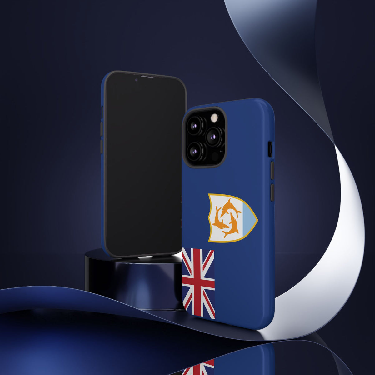 Anguilla Flag Tough Phone Case - Irie Blues Boutique
