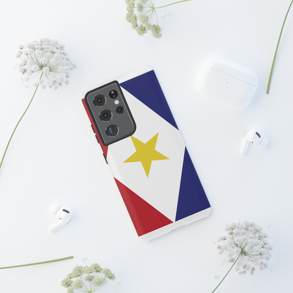 Saba Flag Tough Phone Case - Irie Blues Boutique