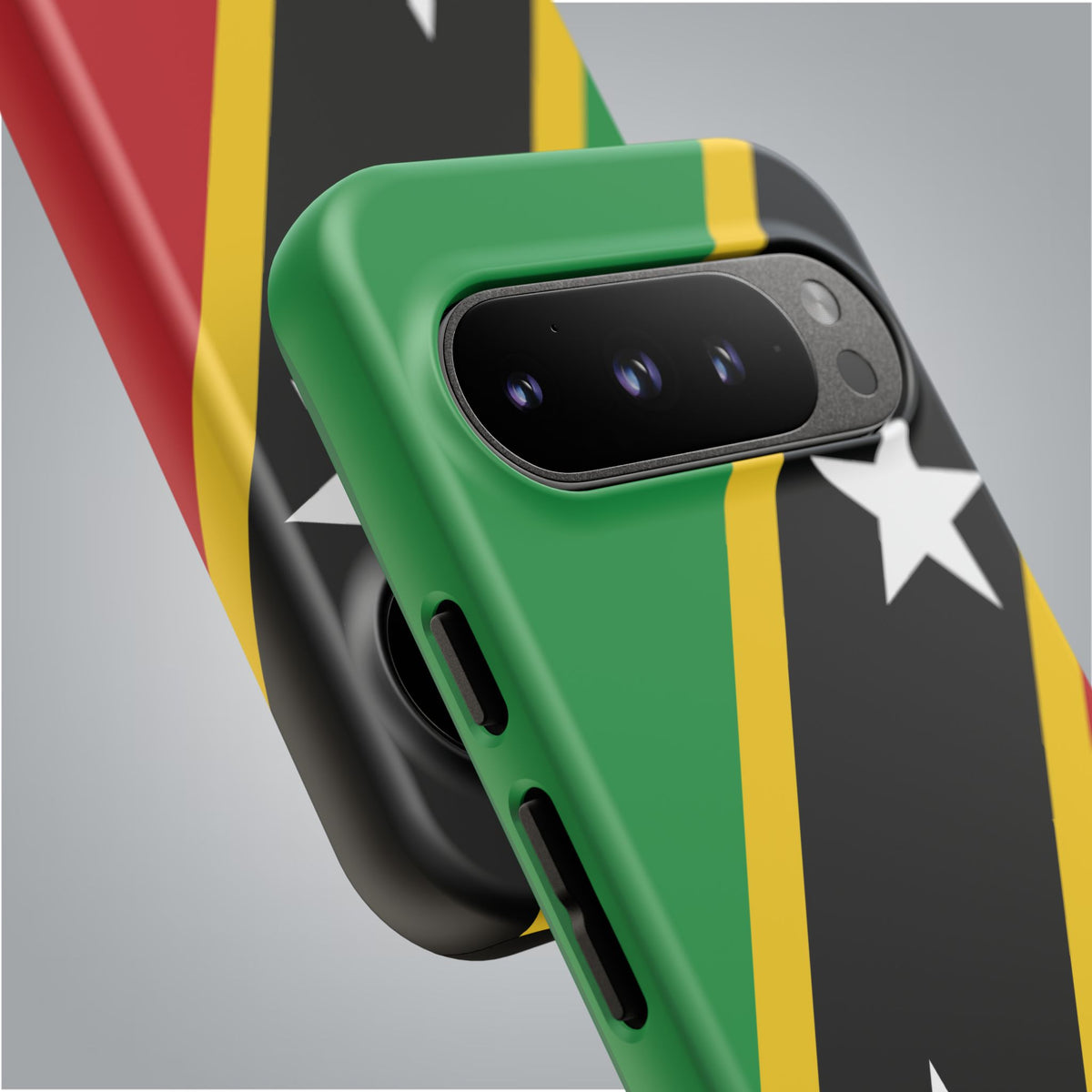 Saint Kitts and Nevis Flag Tough Phone Case - Irie Blues Boutique