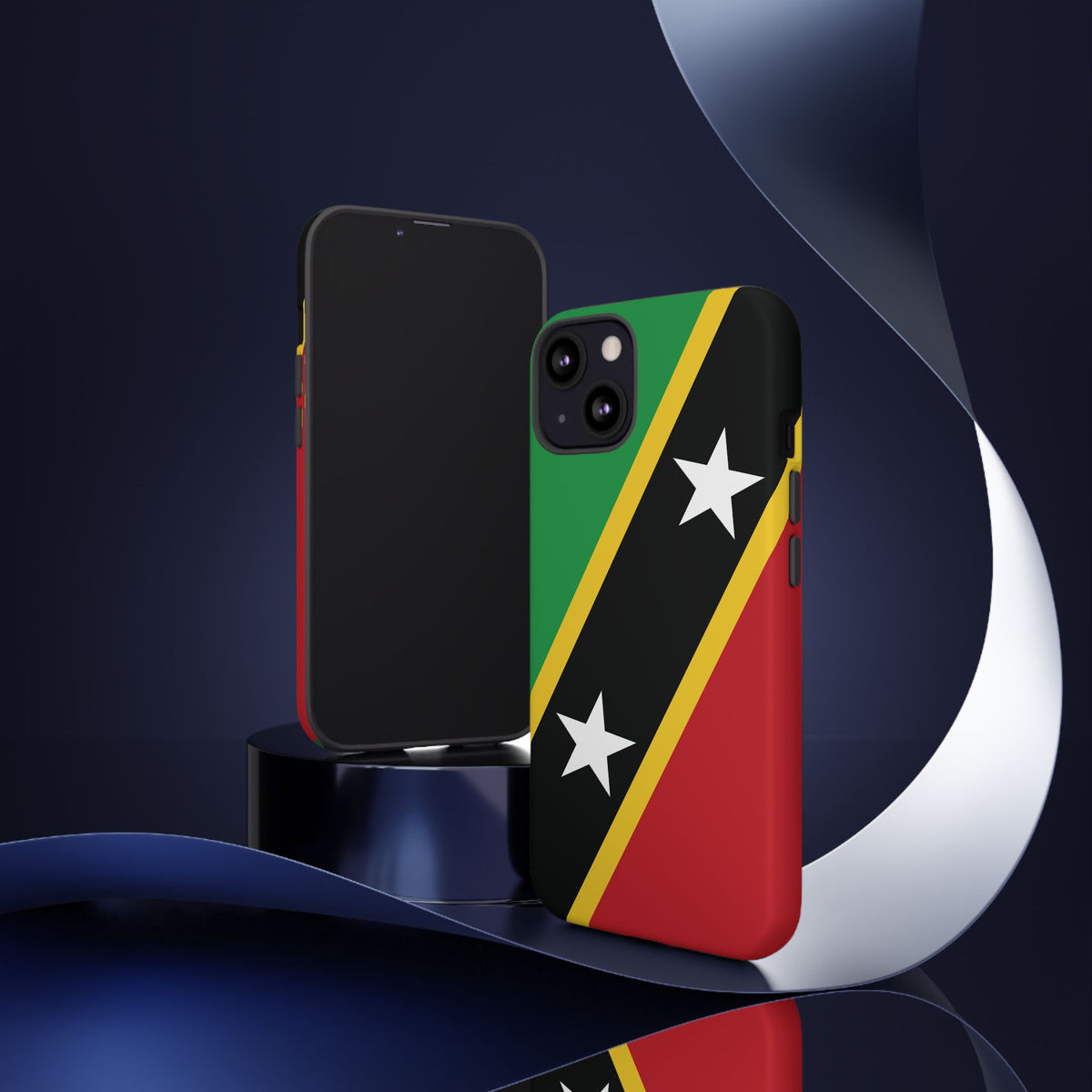 Saint Kitts and Nevis Flag Tough Phone Case - Irie Blues Boutique