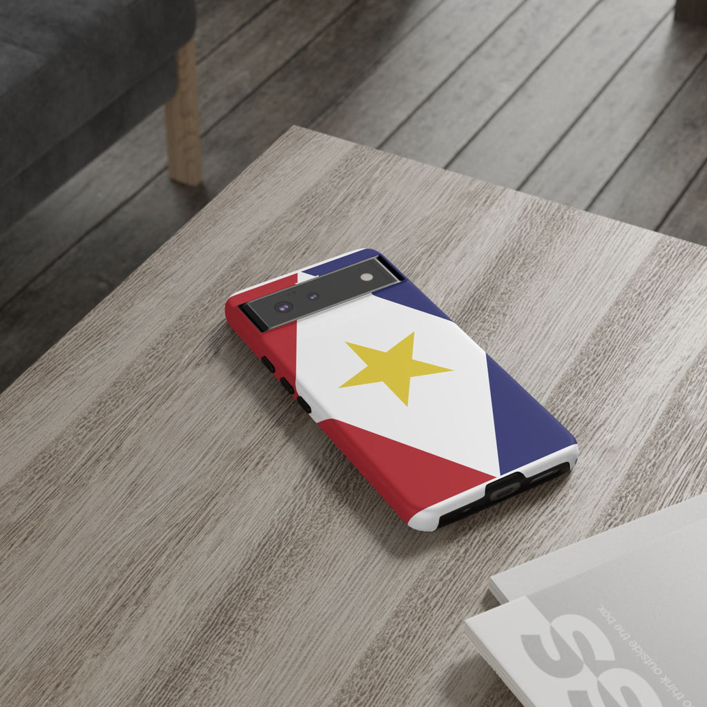 Saba Flag Tough Phone Case - Irie Blues Boutique