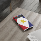 Saba Flag Tough Phone Case - Irie Blues Boutique