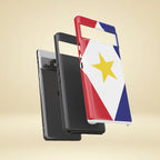 Saba Flag Tough Phone Case - Irie Blues Boutique