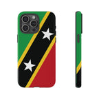Saint Kitts and Nevis Flag Tough Phone Case - Irie Blues Boutique