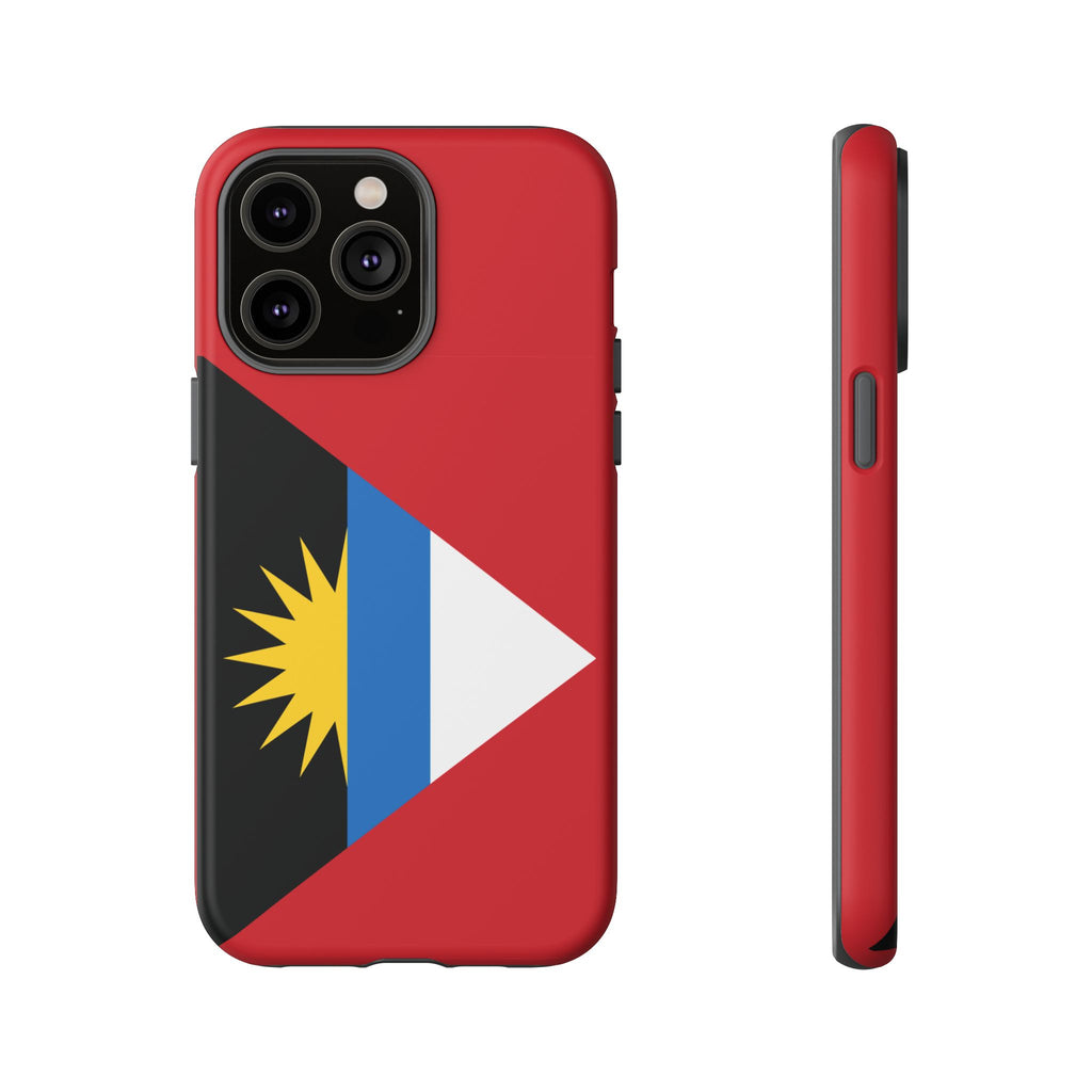 Antigua and Barbuda Flag Tough Phone Case - Irie Blues Boutique