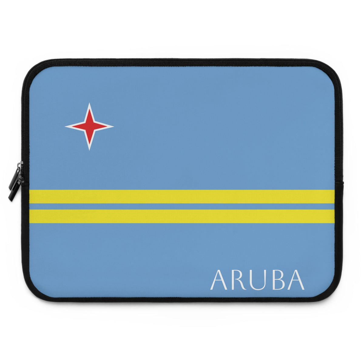Aruba Flag Laptop Sleeve Case - Irie Blues Boutique