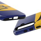 Barbados Flag Tough Phone Case - Irie Blues Boutique