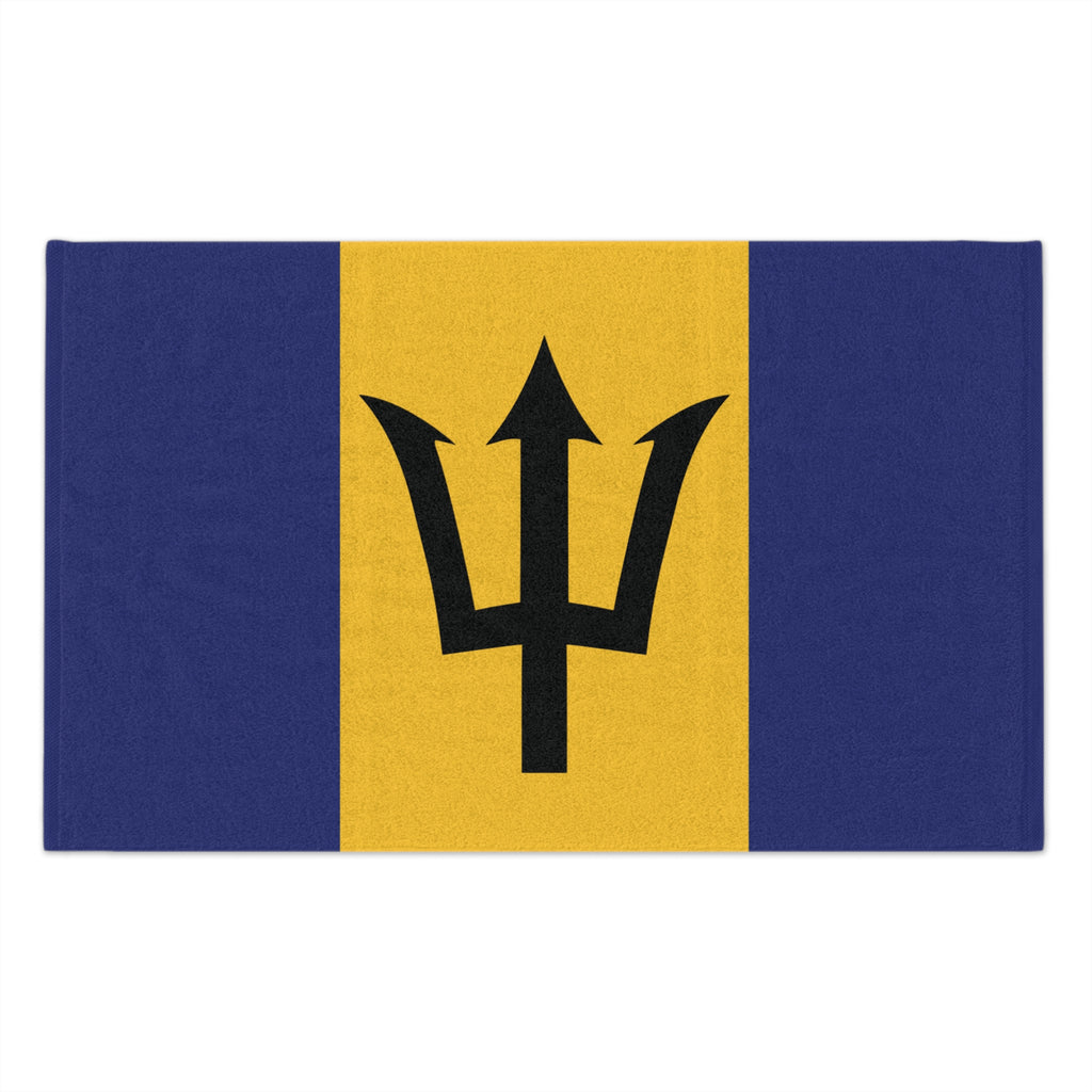 Barbados Flag Rally Towel - Irie Blues Boutique