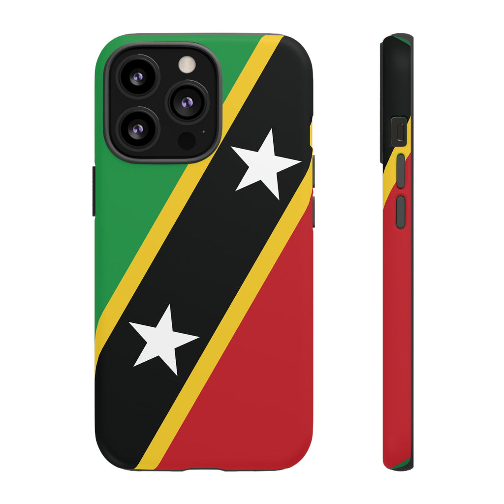 Saint Kitts and Nevis Flag Tough Phone Case - Irie Blues Boutique