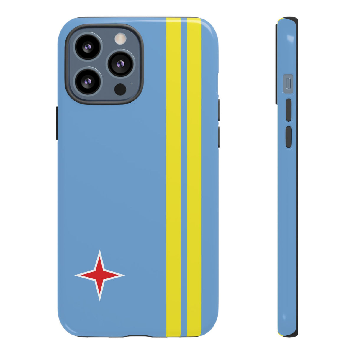 Aruba Flag Tough Phone Case - Irie Blues Boutique