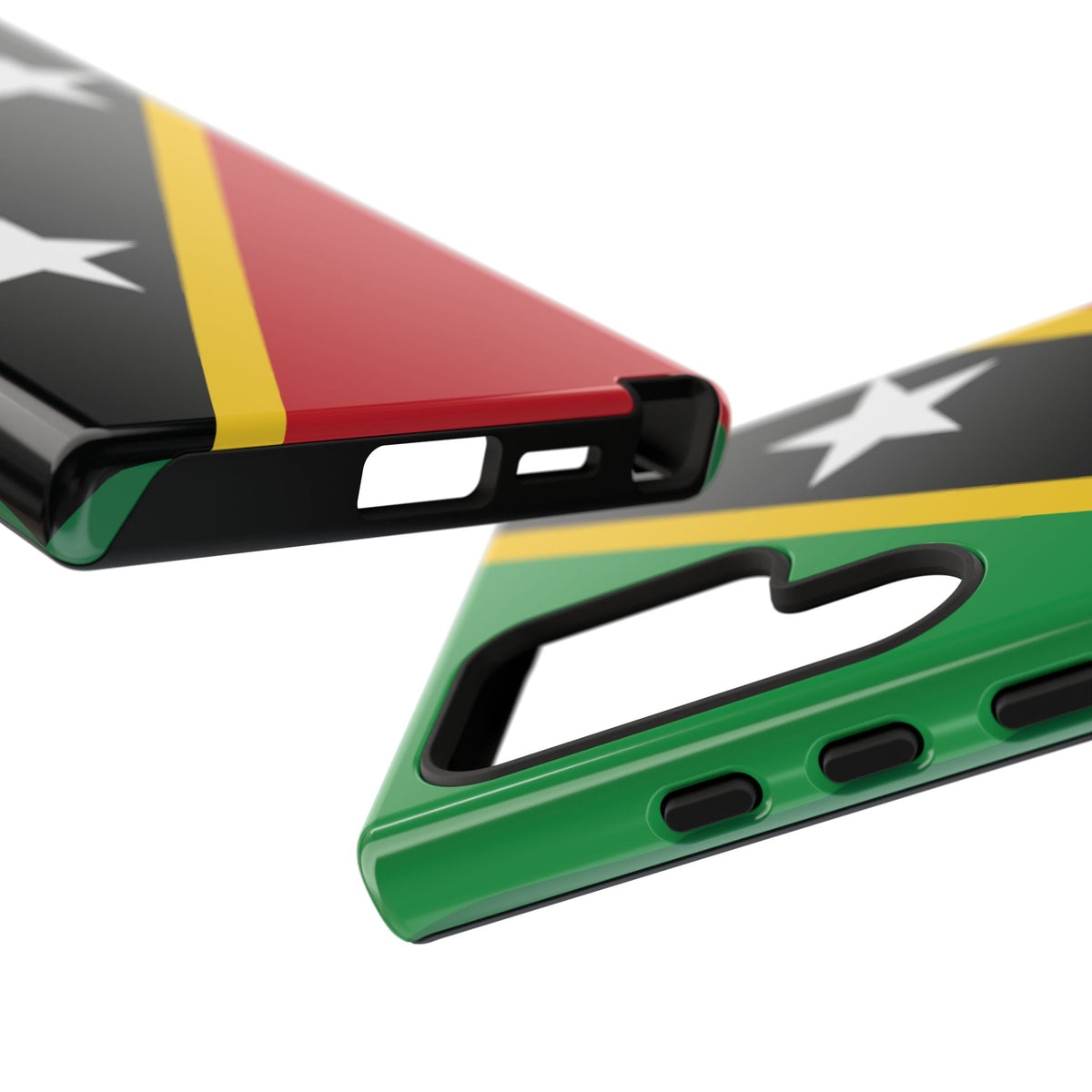 Saint Kitts and Nevis Flag Tough Phone Case - Irie Blues Boutique