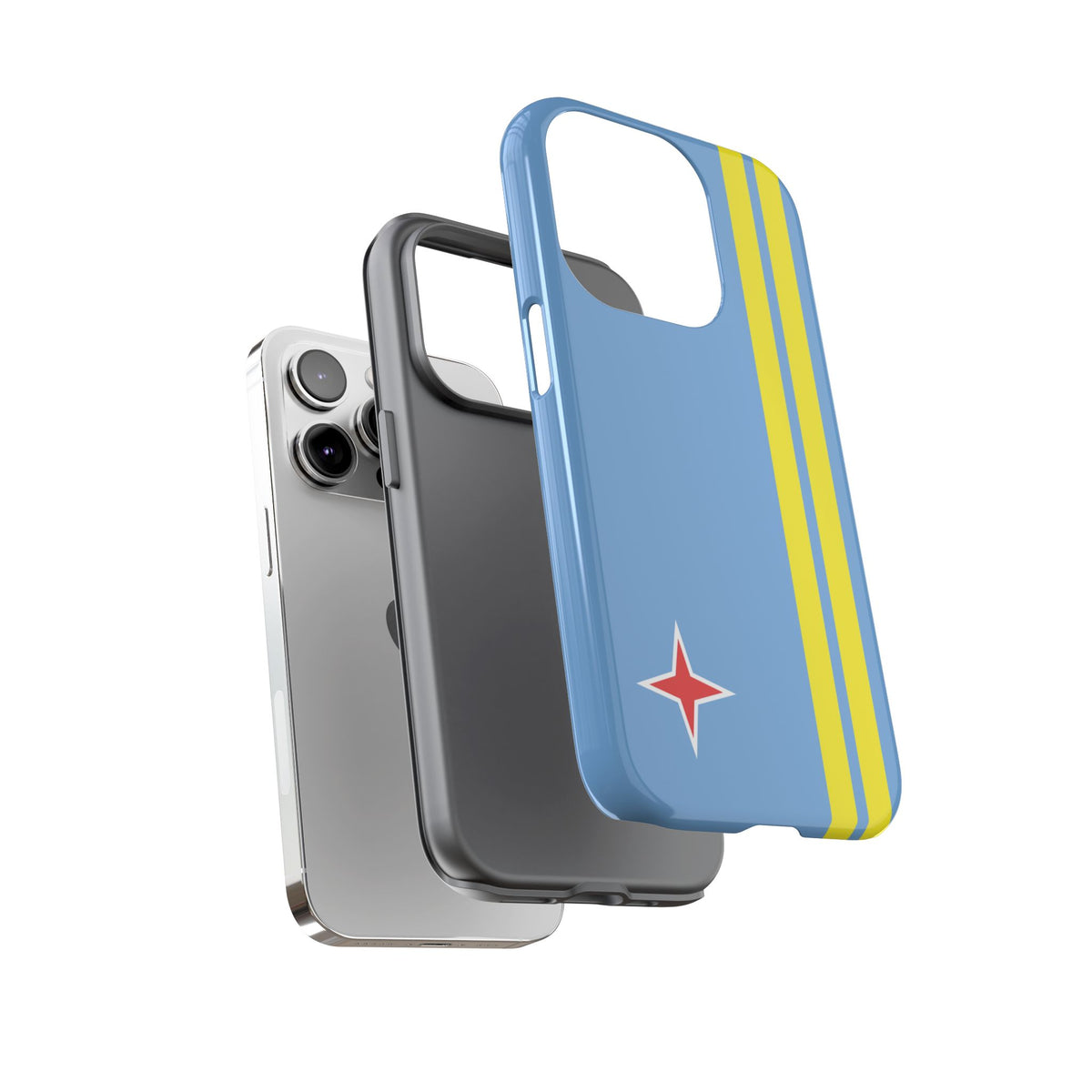 Aruba Flag Tough Phone Case - Irie Blues Boutique
