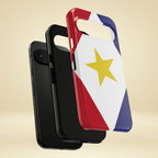Saba Flag Tough Phone Case - Irie Blues Boutique
