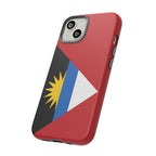 Antigua and Barbuda Flag Tough Phone Case - Irie Blues Boutique