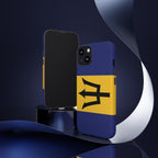 Barbados Flag Tough Phone Case - Irie Blues Boutique