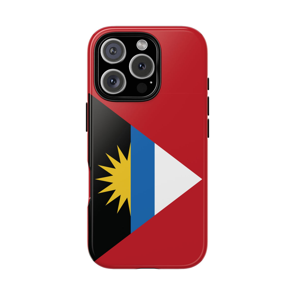 Antigua and Barbuda Flag Tough Phone Case - Irie Blues Boutique