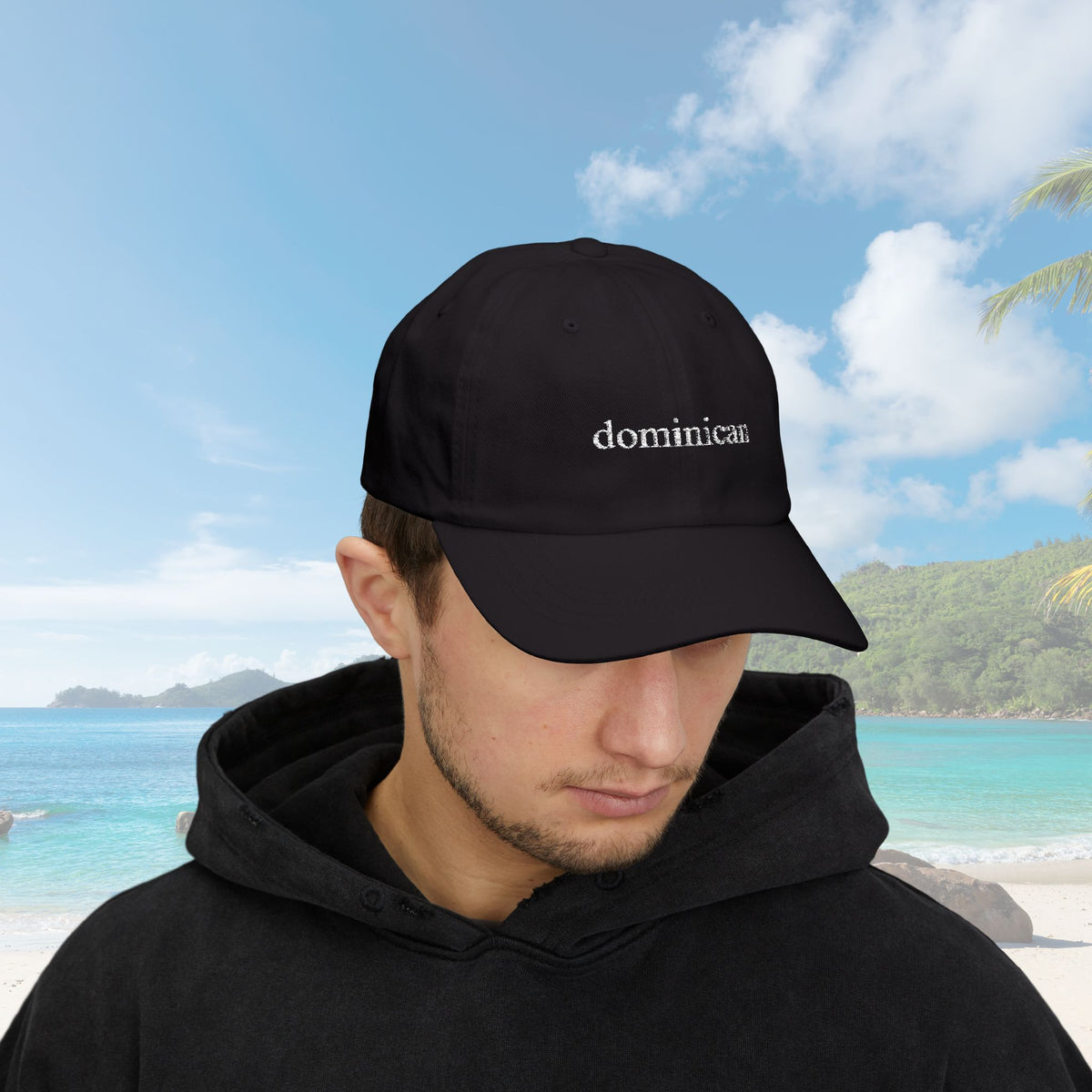 Dominican Embroidered Dad Cap - Irie Blues Boutique