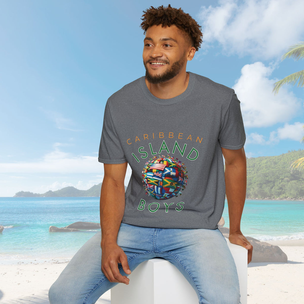 Caribbean Island Boys Shirt - Irie Blues Boutique