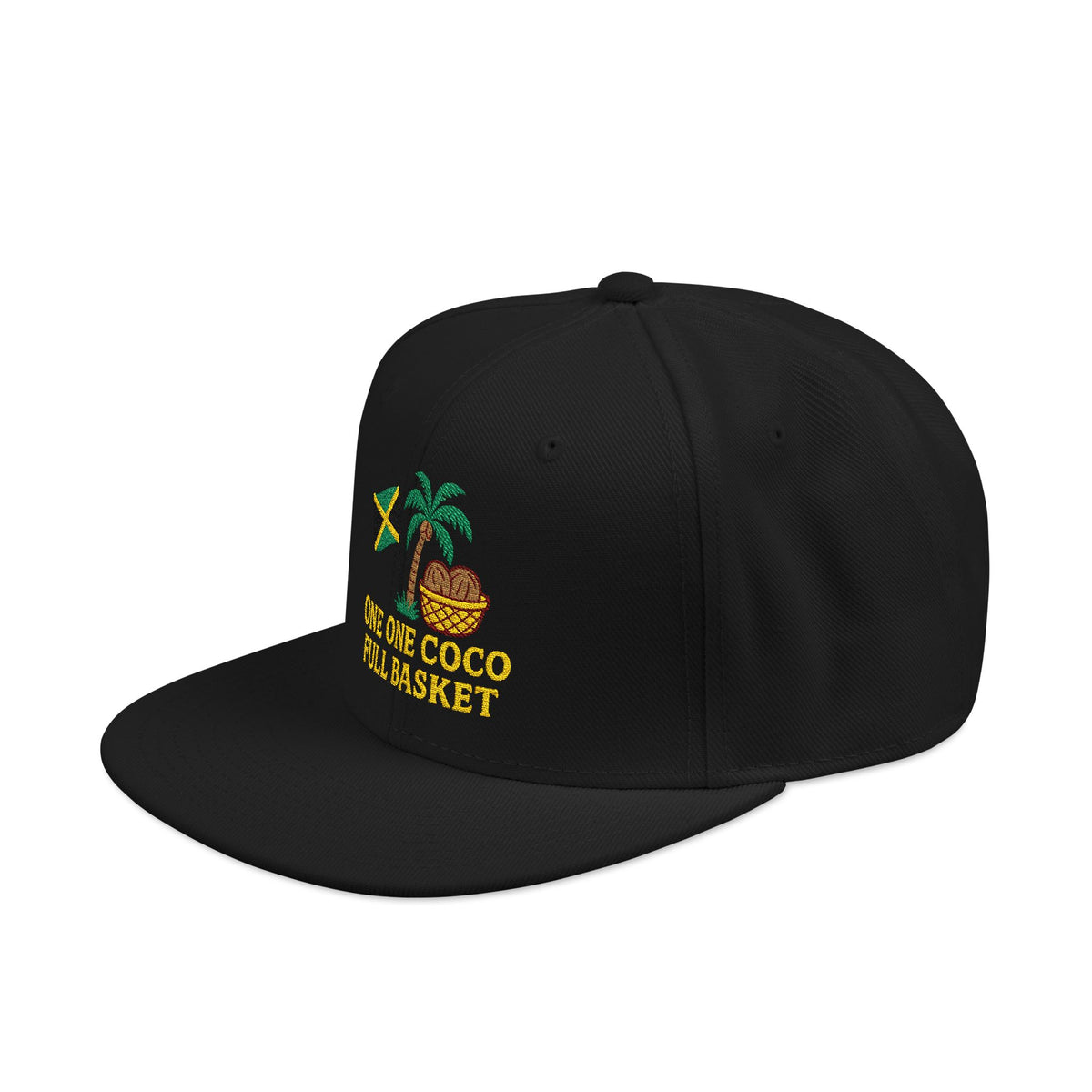 One One Coco Full Basket Embroidery Hat - Irie Blues Boutique