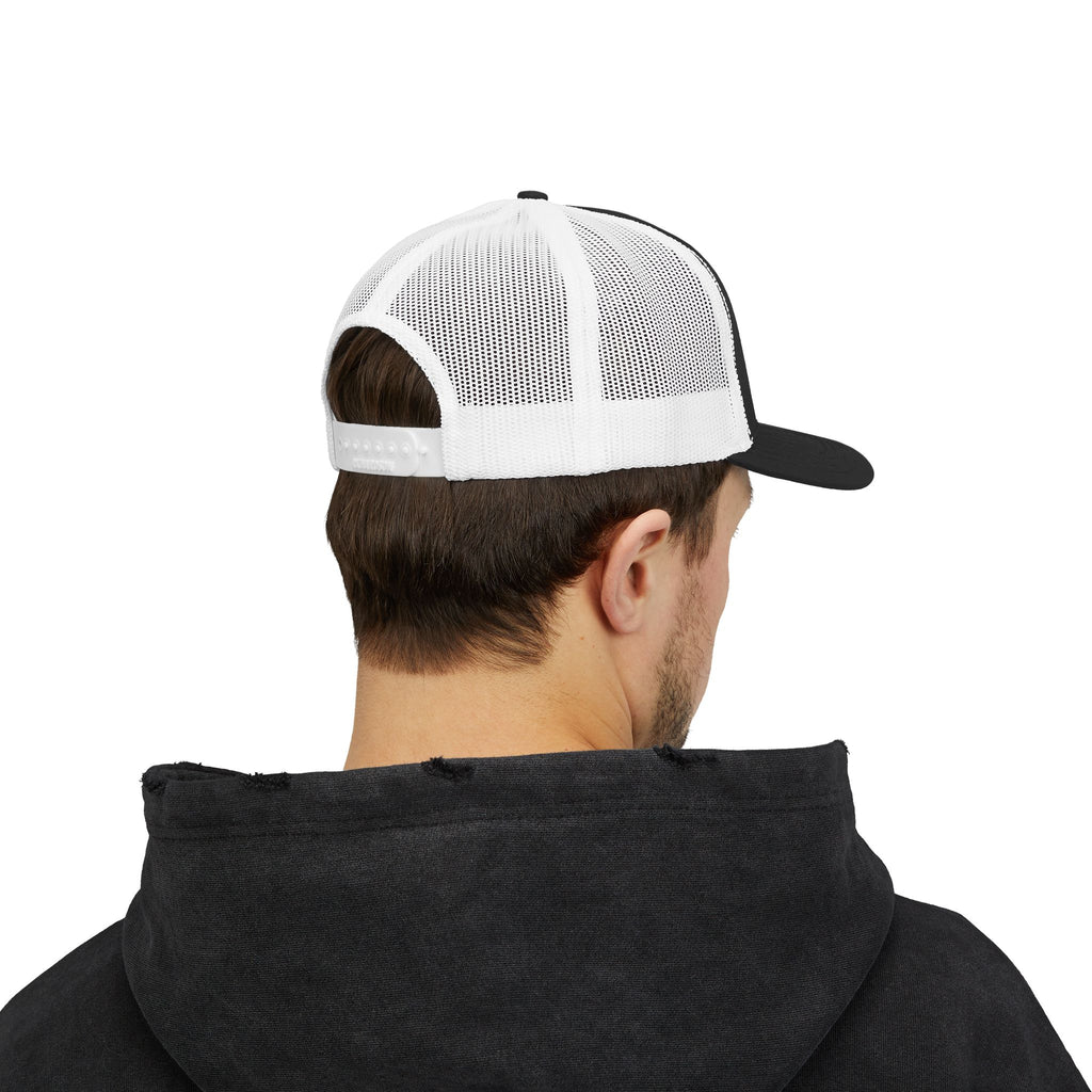 Rainbow Ya Mon Snapback Trucker Cap - Irie Blues Boutique