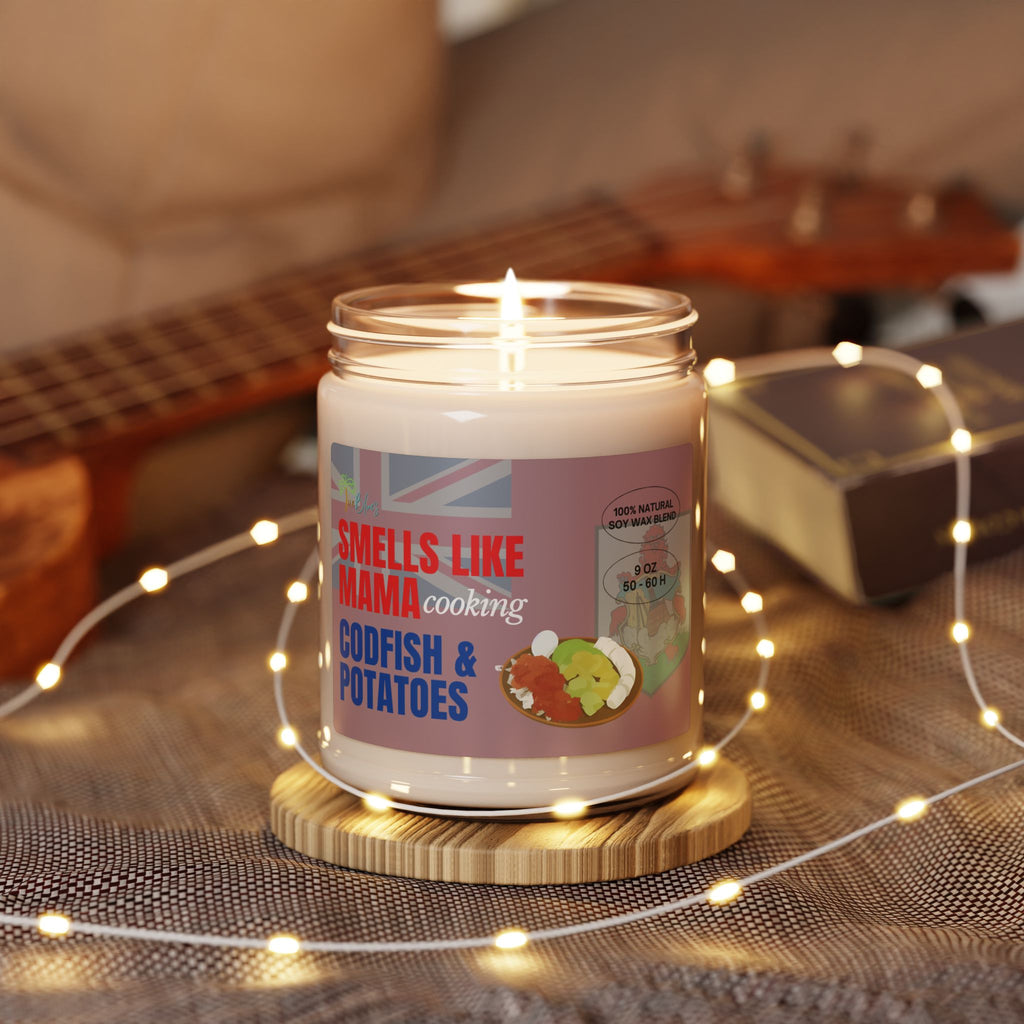 Mama Cooking Codfish & Potatoes Bermuda Scented Soy Candle, 9oz - Irie Blues Boutique