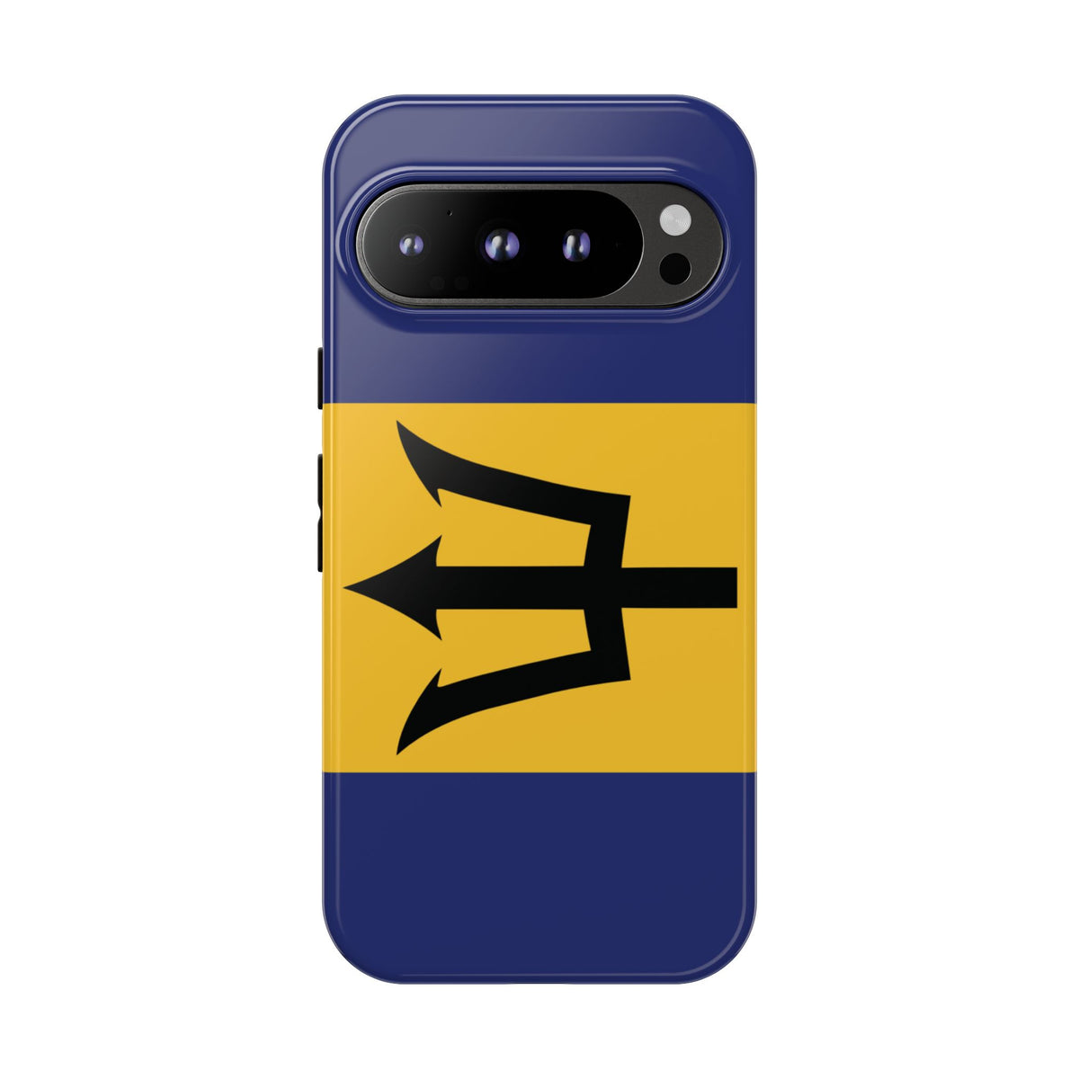 Barbados Flag Tough Phone Case - Irie Blues Boutique