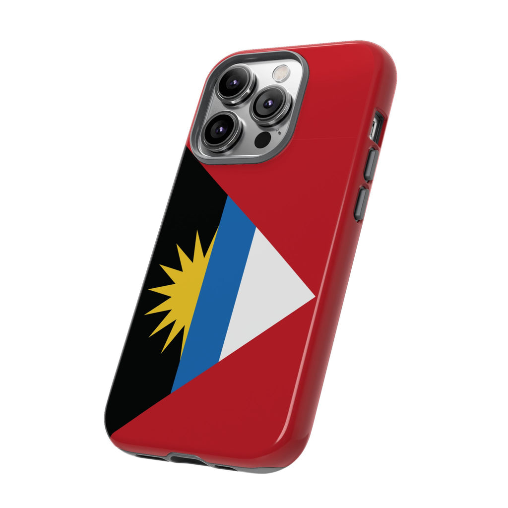 Antigua and Barbuda Flag Tough Phone Case - Irie Blues Boutique
