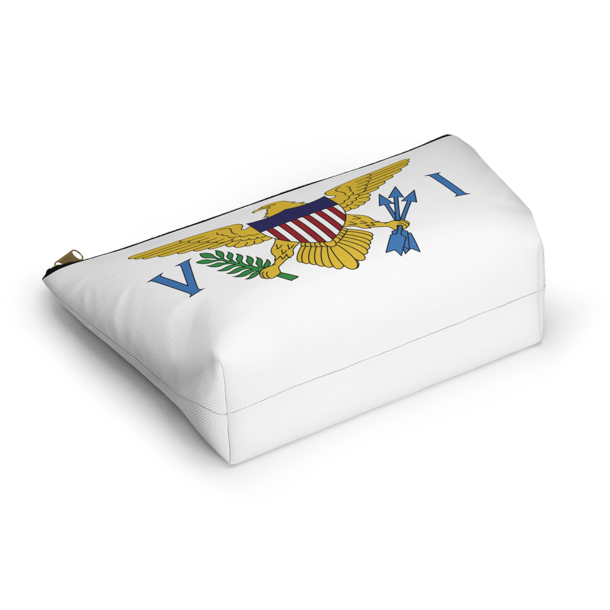 US Virgin Islands Accessory Pouch with T-Bottom