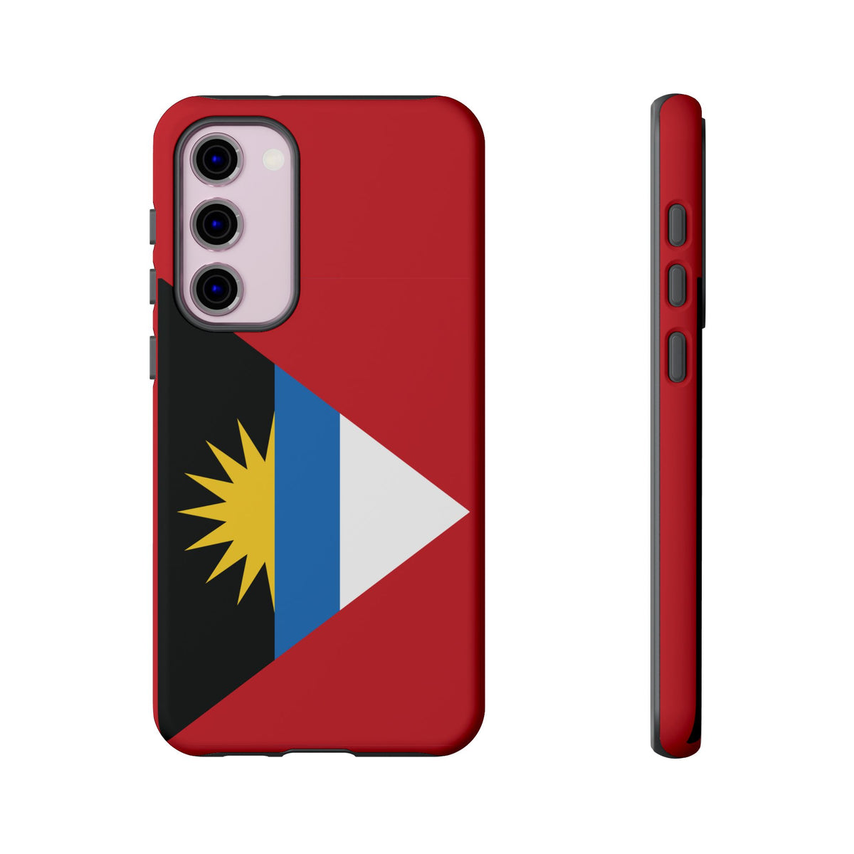 Antigua and Barbuda Flag Tough Phone Case - Irie Blues Boutique