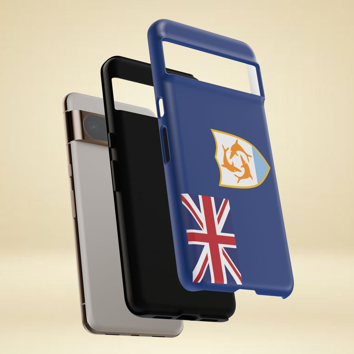 Anguilla Flag Tough Phone Case - Irie Blues Boutique