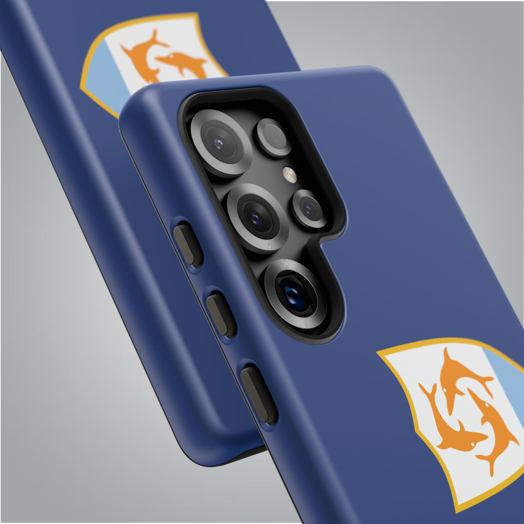 Anguilla Flag Tough Phone Case - Irie Blues Boutique