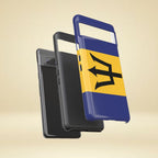 Barbados Flag Tough Phone Case - Irie Blues Boutique