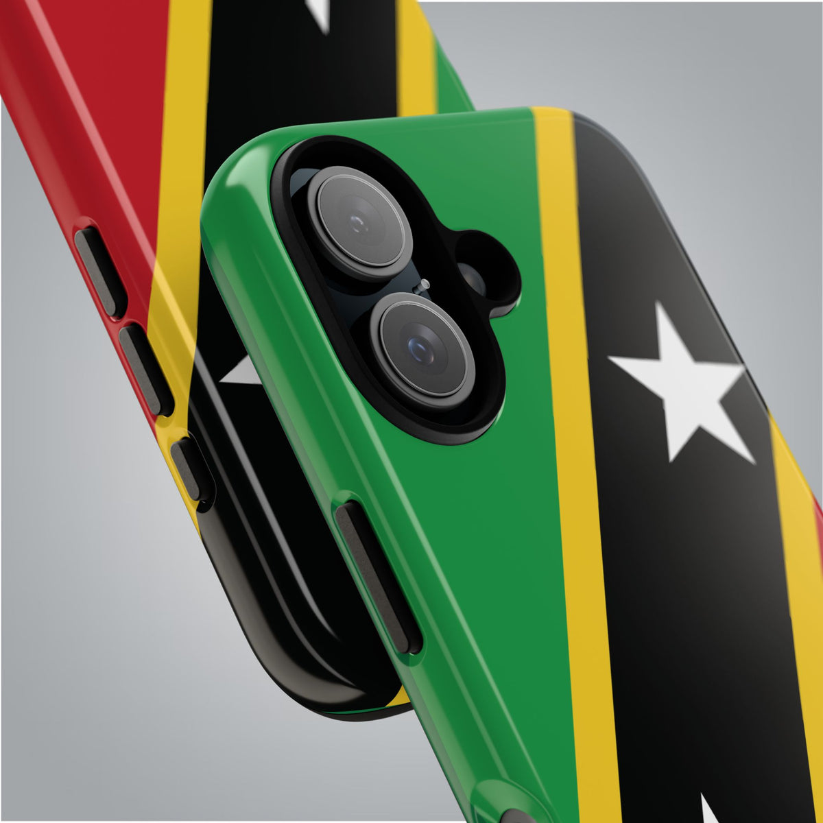 Saint Kitts and Nevis Flag Tough Phone Case - Irie Blues Boutique