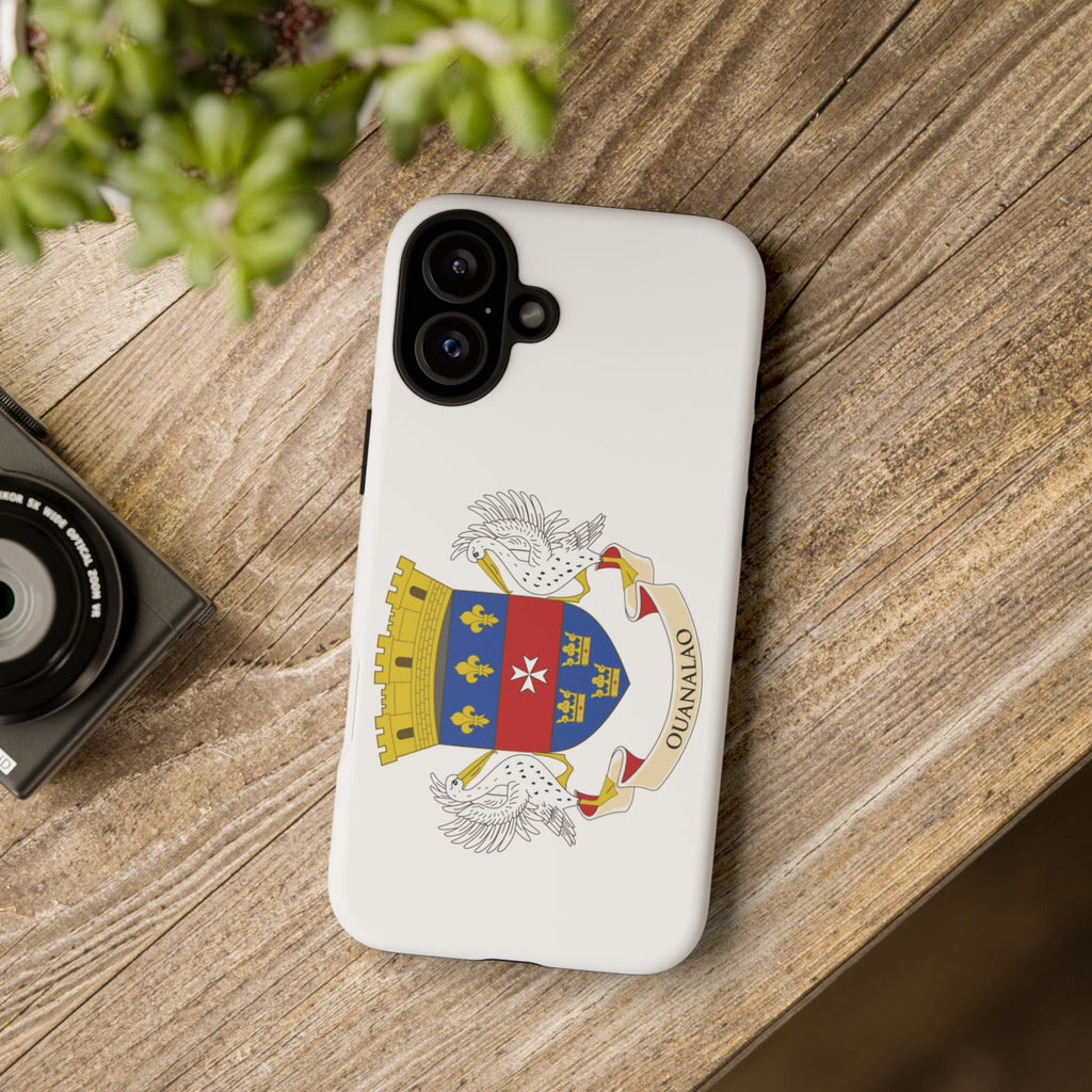 Saint Barthélemy Flag Tough Phone Case - Irie Blues Boutique