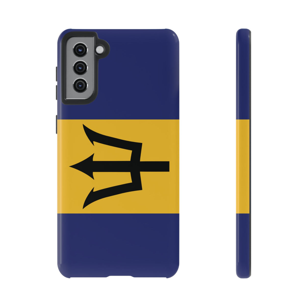 Barbados Flag Tough Phone Case - Irie Blues Boutique