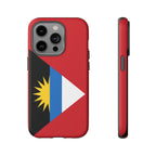 Antigua and Barbuda Flag Tough Phone Case - Irie Blues Boutique