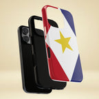 Saba Flag Tough Phone Case - Irie Blues Boutique