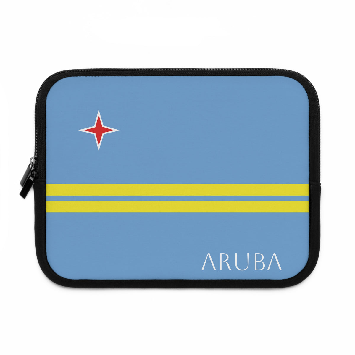 Aruba Flag Laptop Sleeve Case - Irie Blues Boutique