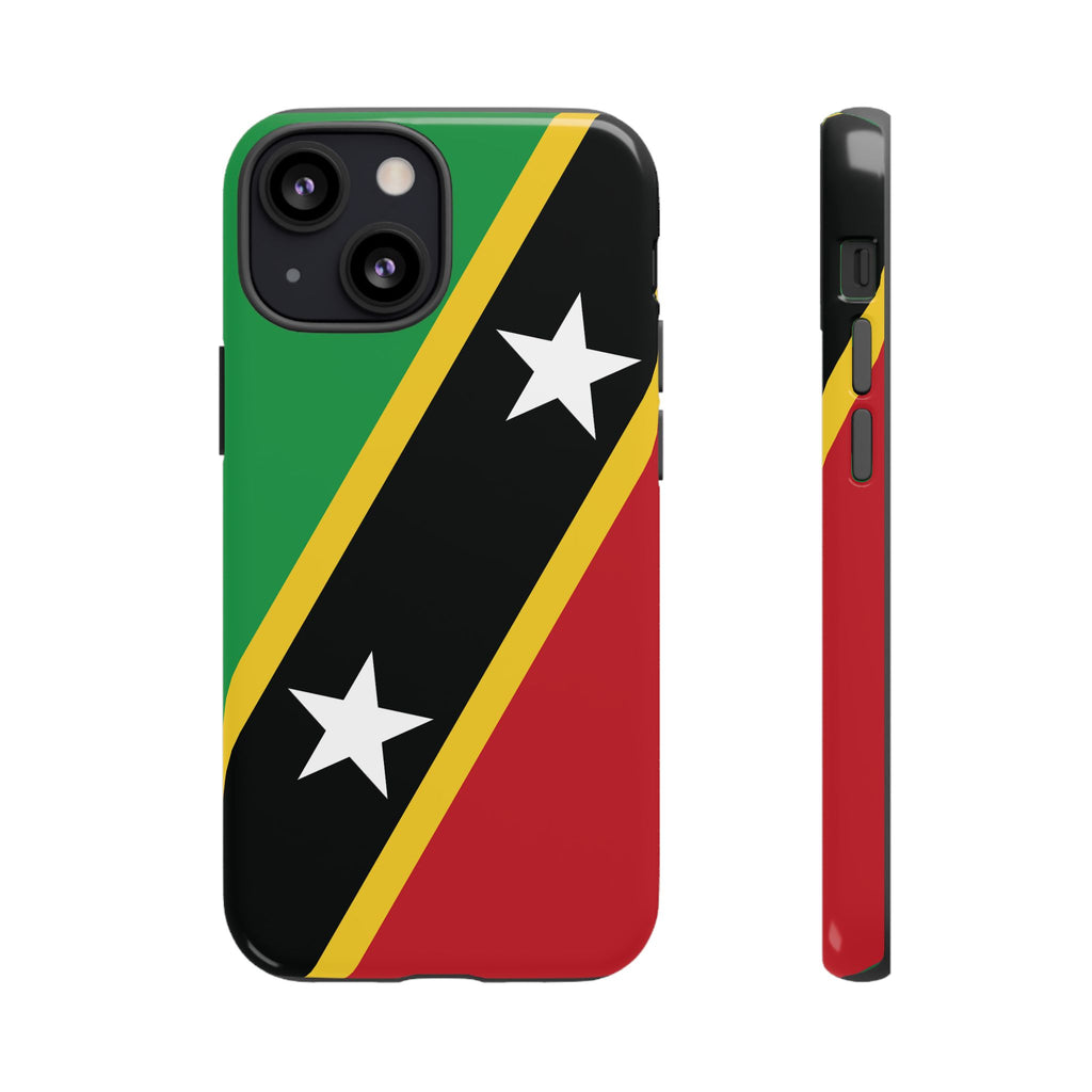 Saint Kitts and Nevis Flag Tough Phone Case - Irie Blues Boutique