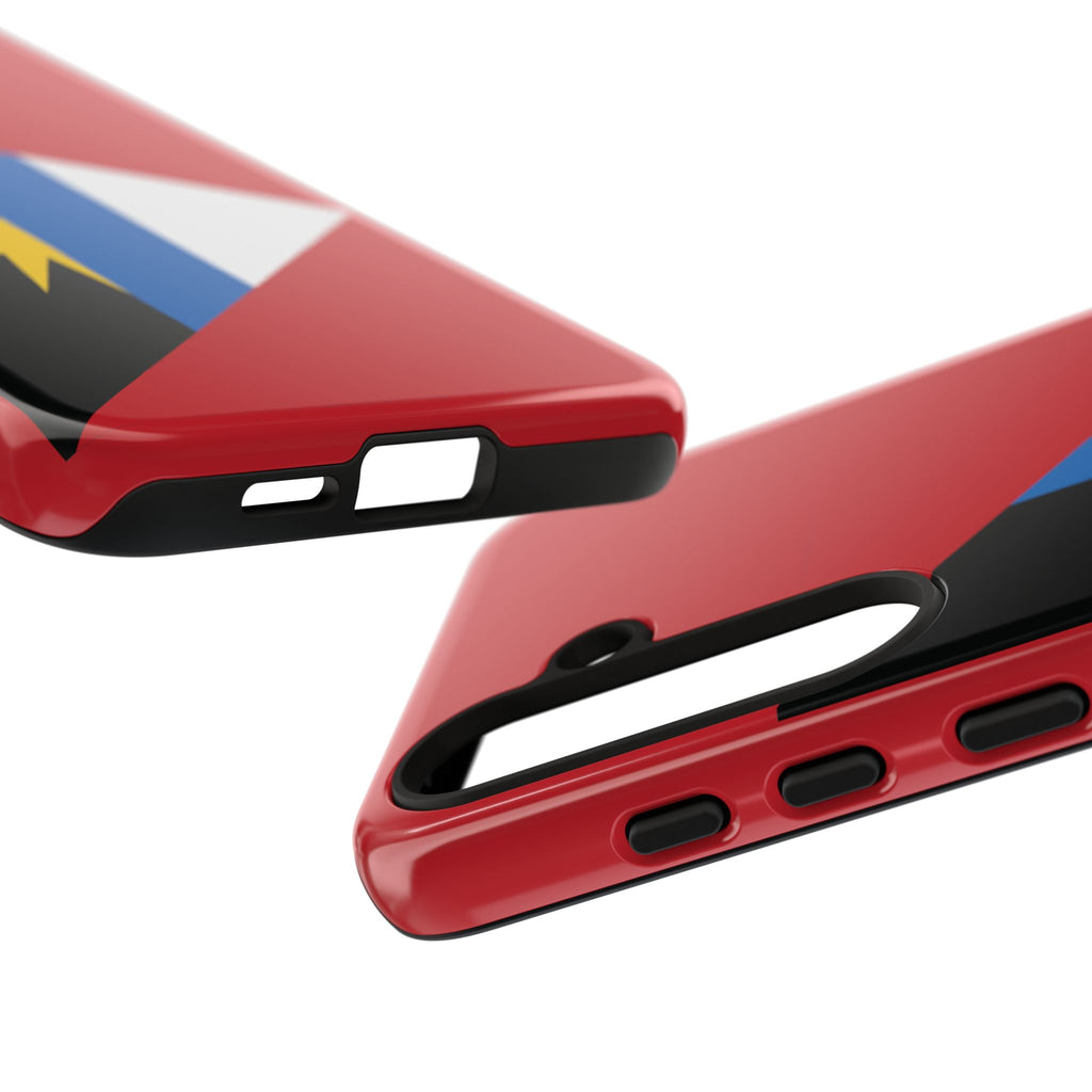 Antigua and Barbuda Flag Tough Phone Case - Irie Blues Boutique