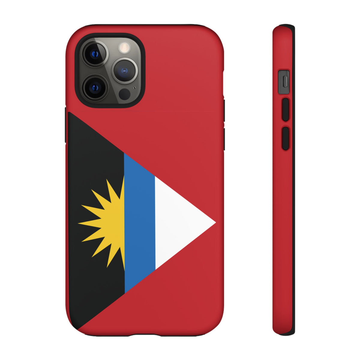Antigua and Barbuda Flag Tough Phone Case - Irie Blues Boutique