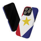 Saba Flag Tough Phone Case - Irie Blues Boutique