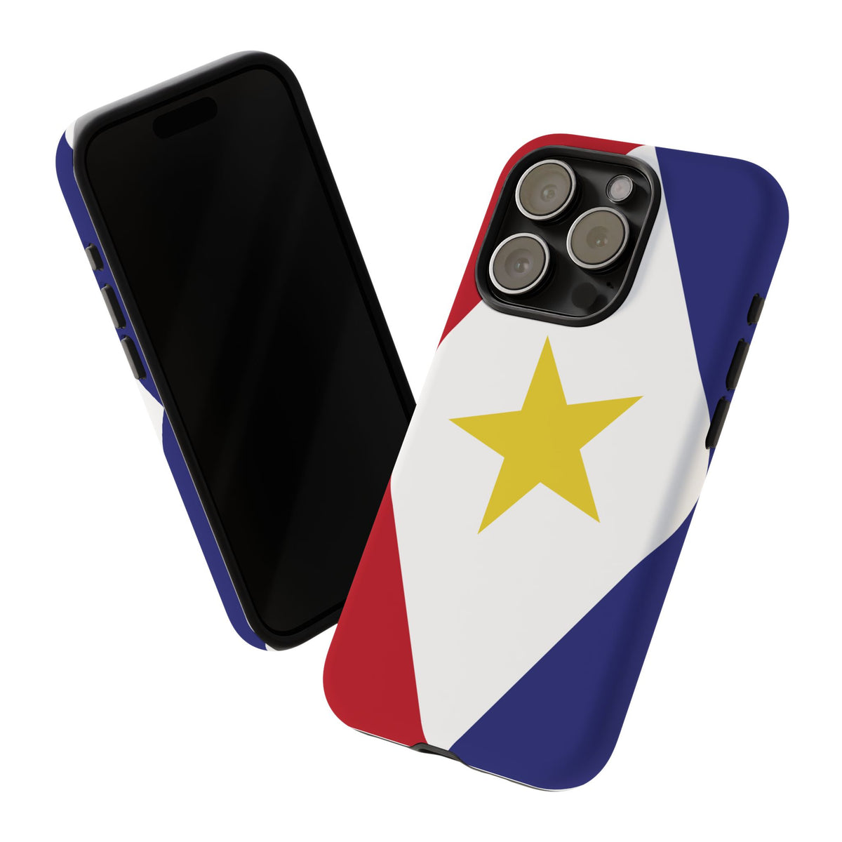 Saba Flag Tough Phone Case - Irie Blues Boutique