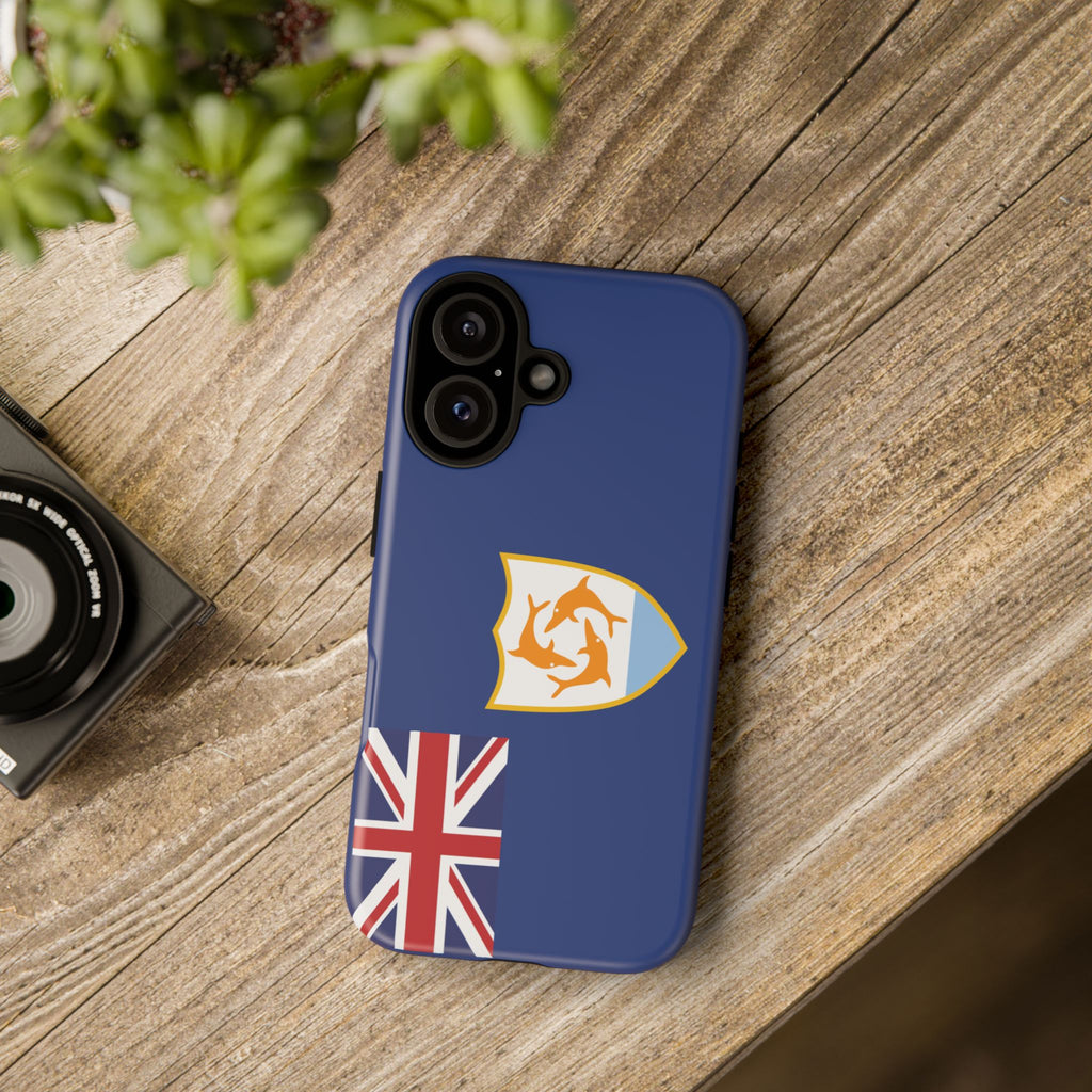 Anguilla Flag Tough Phone Case - Irie Blues Boutique