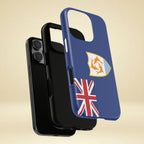 Anguilla Flag Tough Phone Case - Irie Blues Boutique