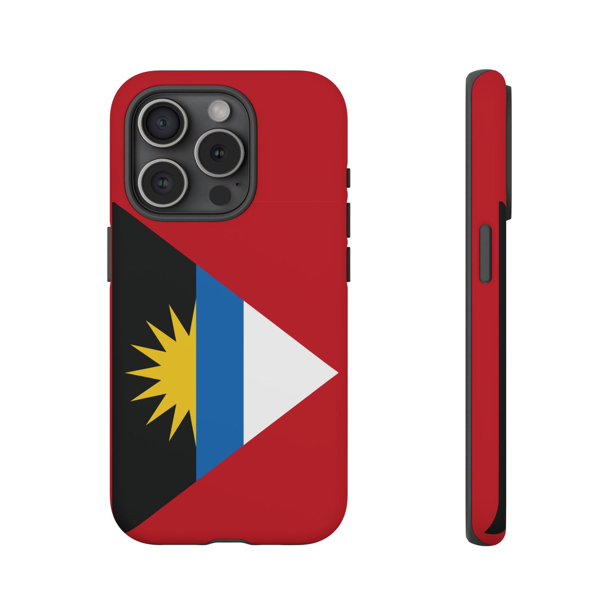 Antigua and Barbuda Flag Tough Phone Case - Irie Blues Boutique