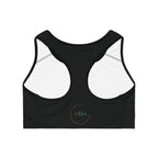 Jamrock Queen Sports Bra, Workout Top, Fitness Gear, Activewear, Perfect Gift for Dancers, Exercise Clothing, Festival Attire - Irie Blues Boutique