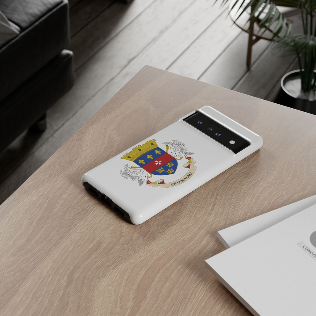 Saint Barthélemy Flag Tough Phone Case - Irie Blues Boutique